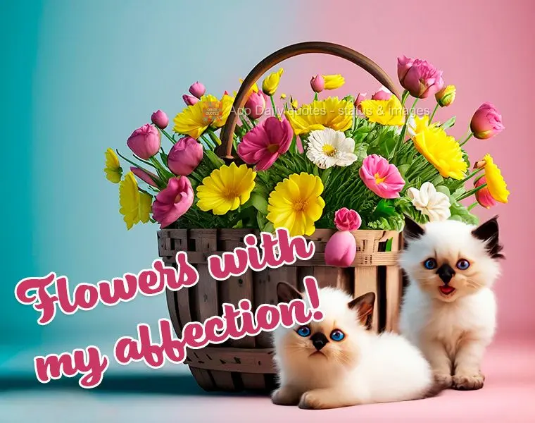 Flowers with my affection!