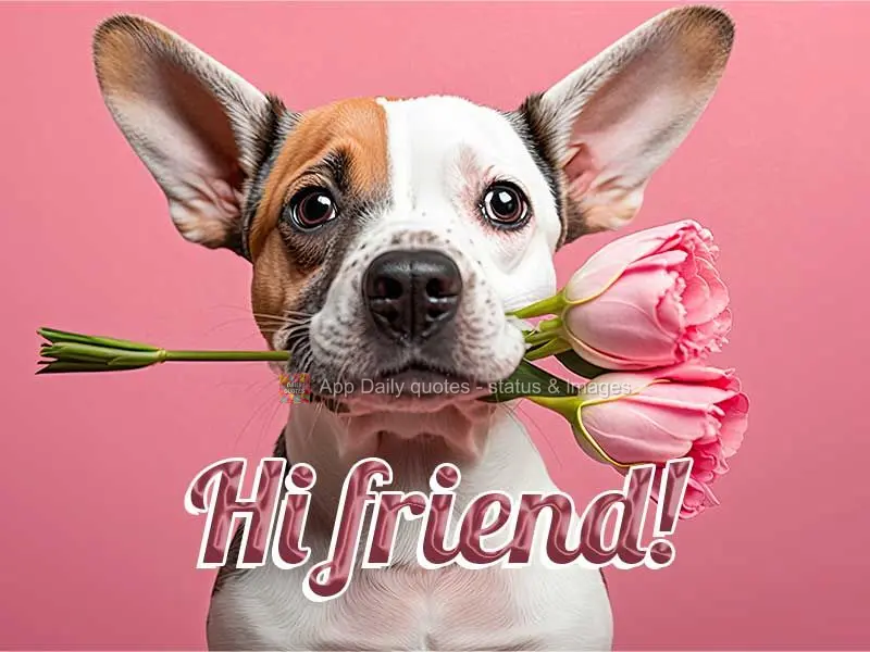 Hi friend!