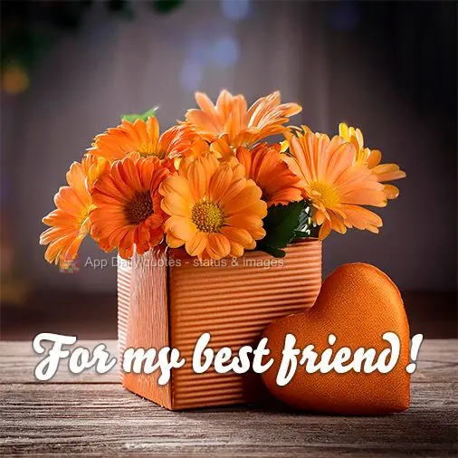 For my best friend!