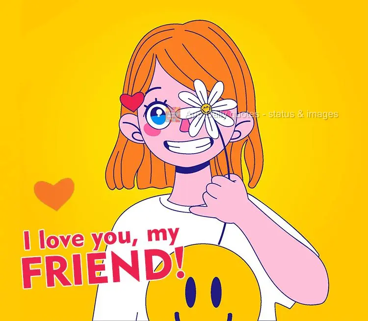 I love you, my friend!