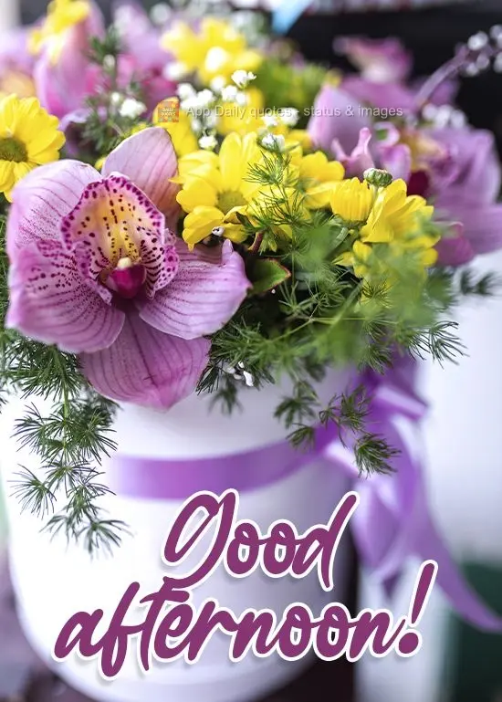 Good afternoon! 