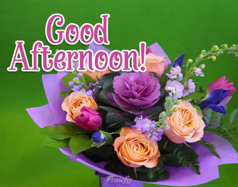 Good afternoon! 
