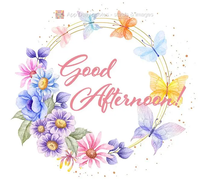 Good afternoon! 