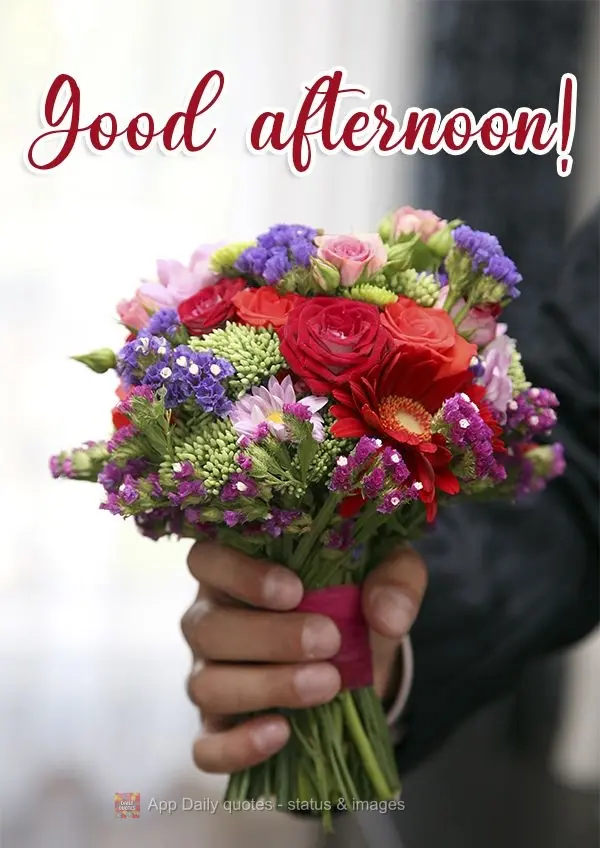 Good afternoon! 