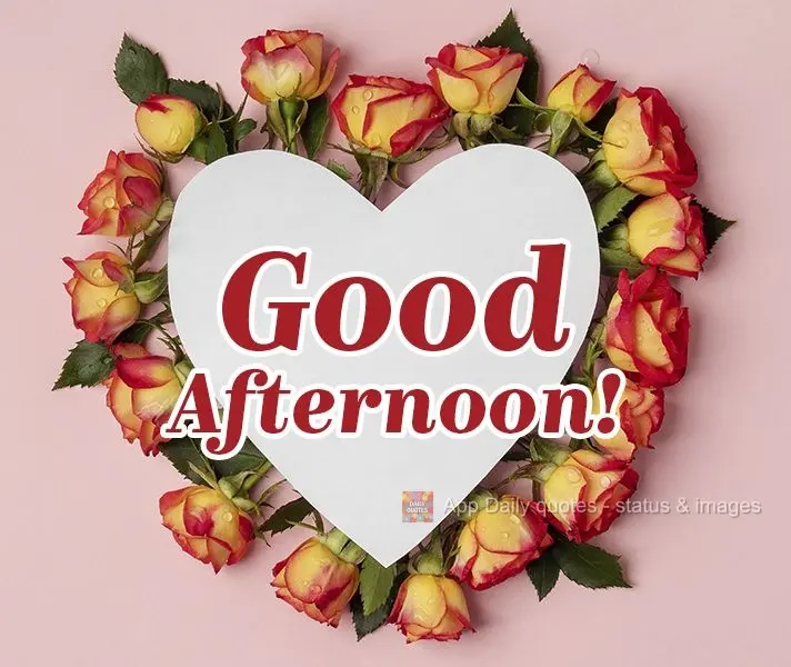 Good afternoon!