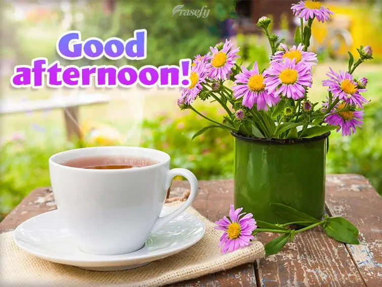 Good afternoon!