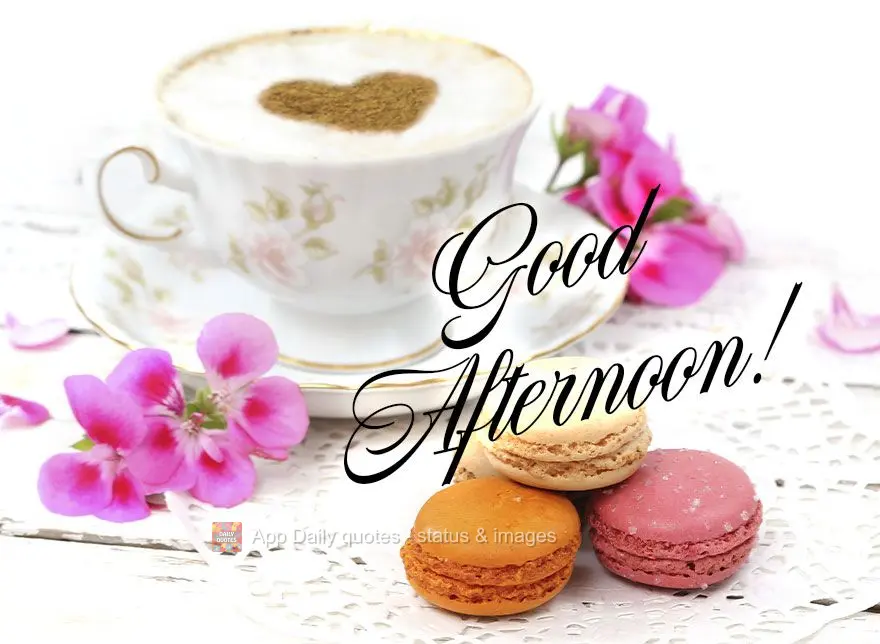 Good afternoon!
