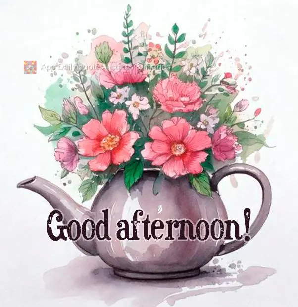 Good afternoon!