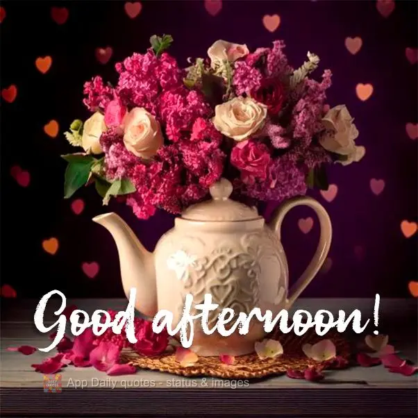 Good afternoon!
