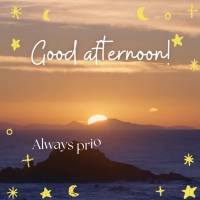 Always prioritize your happiness! Good afternoon!