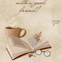 Enjoy your moments to the fullest with a good friend! Good afternoon!