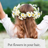 Put flowers in your hair, put on your best dress, smile at the mirror, drink a tea alone, or with people that fill you with happiness, enjoy the best thi...