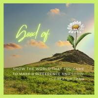 Show the world that you came to make a difference and show that your God is greater than all the setbacks in life! Good afternoon!