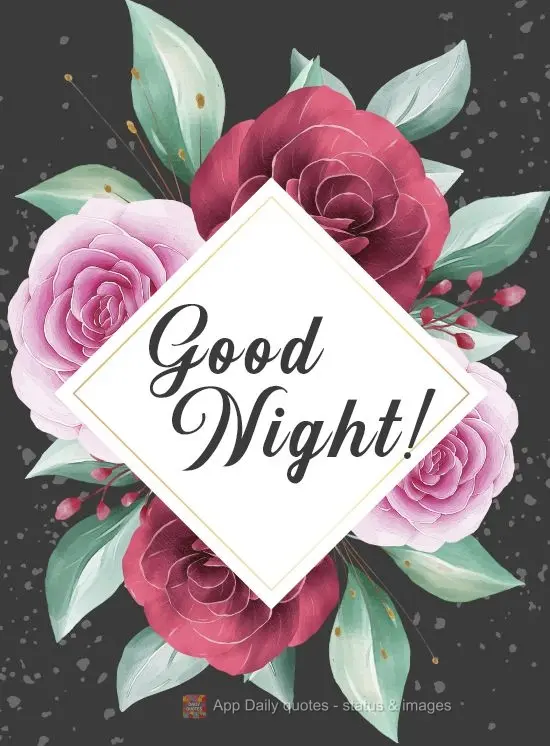 GOOD NIGHT!