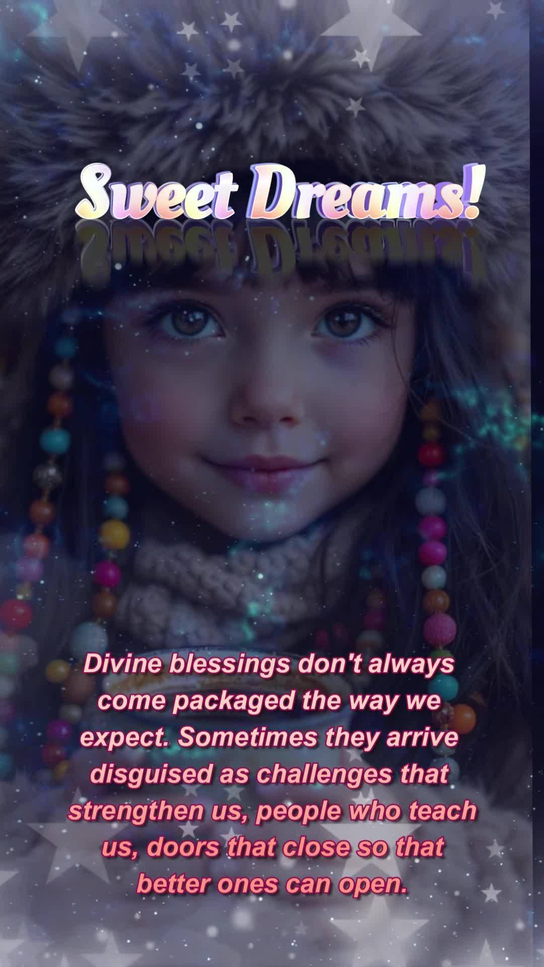 Divine blessings don't always come packaged the way we expect. Sometimes they arrive disguised as challenges that strengthen us, people who teach us, doo...