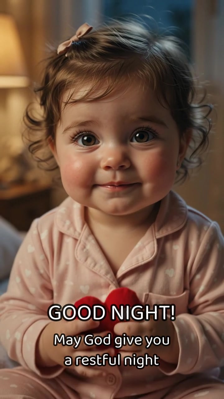 Good night! 🌙💛
May God give you a restful night! 💛