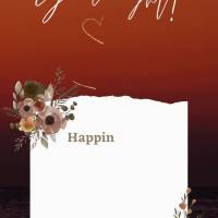 Happiness is like the bird that feels the light and sings even while the night is still dark. Good night!