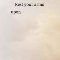 Rest your arms upon the table, join your hands and pray, there are many requests in your head to be made, but God will only listen to them after you've d...