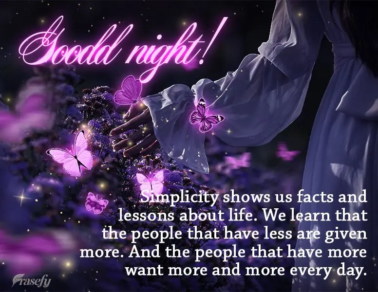 Simplicity shows us facts and lessons about life. We learn that the people that have less are given more. And the people that have more want more and mor...