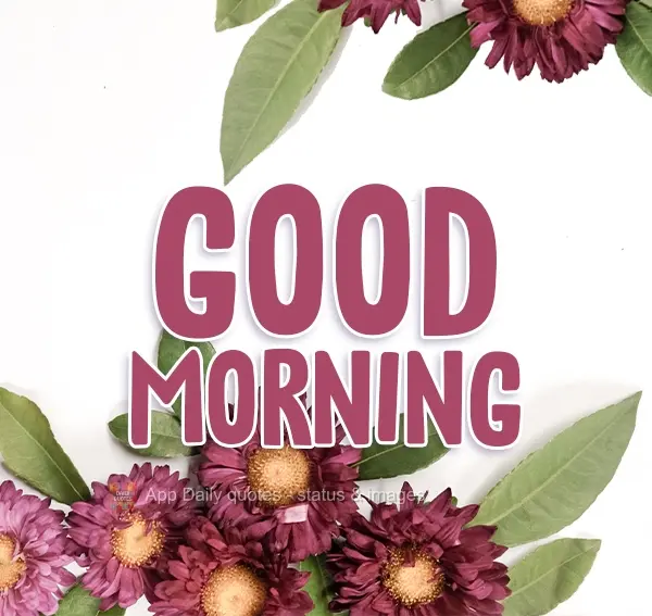 GOOD MORNING