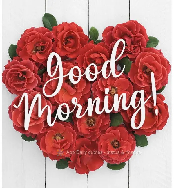 Good morning! 