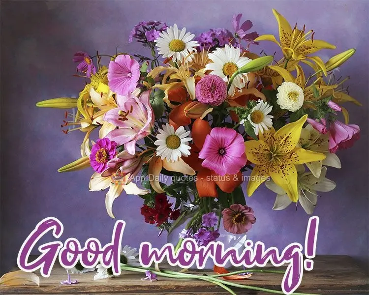 Good morning!