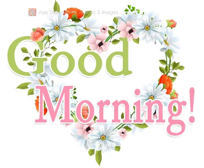 Good morning!