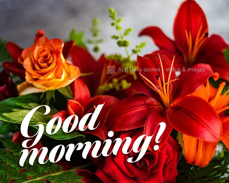 Good morning!