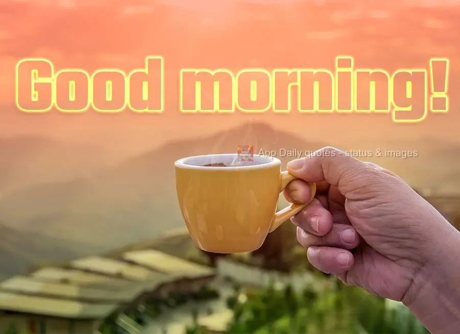Good morning!