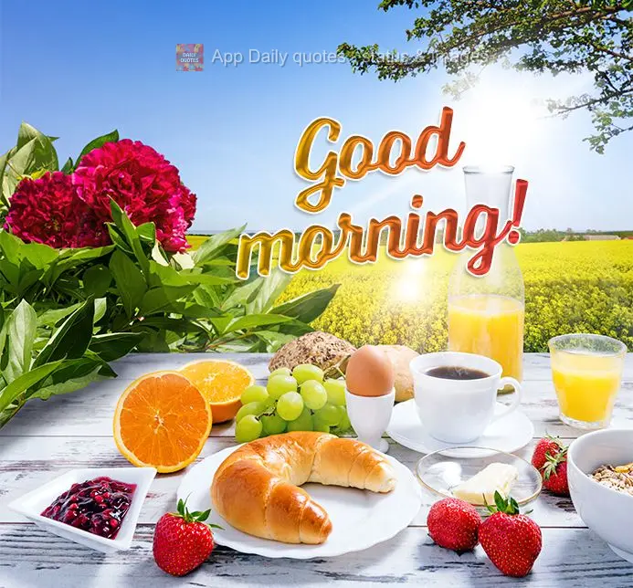 Good morning!