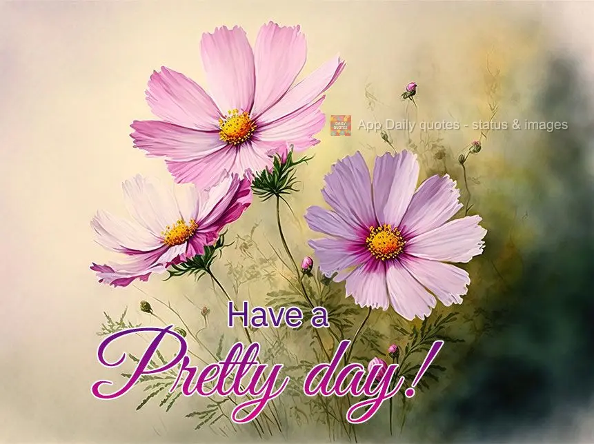Have a pretty day!
