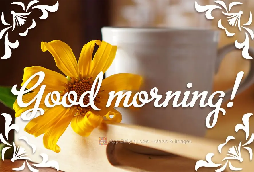 Good morning!