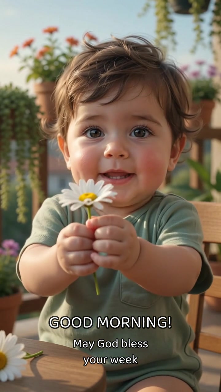 Good morning! 🌞🙏
May God bless your week! 💛