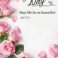 May life be as beautiful as this sweet message that I'm sharing with you! Have a good day!
