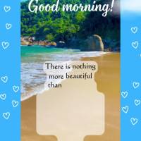 There is nothing more beautiful than getting an unexpected message that makes us smile and warms the heart. Spread love wherever you go. Good morning!