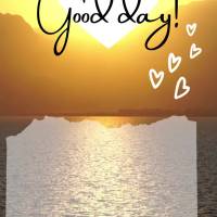 To attract good things, joyful days, and many blessings, you must really appreciate and give thanks for what you already have. Have a good day!