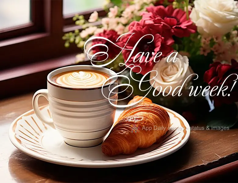 Have a good week!