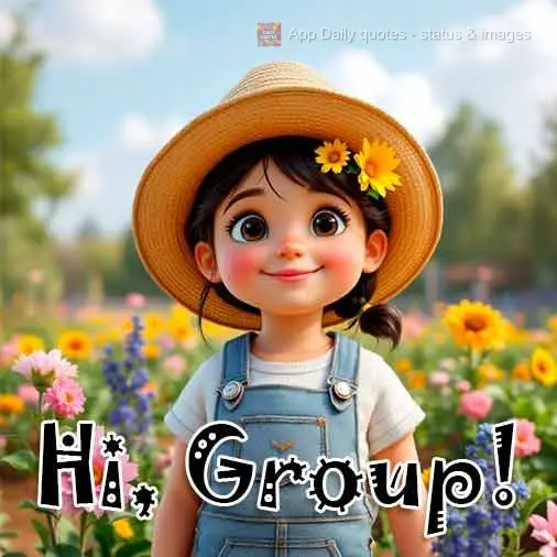 Hi, Group!
