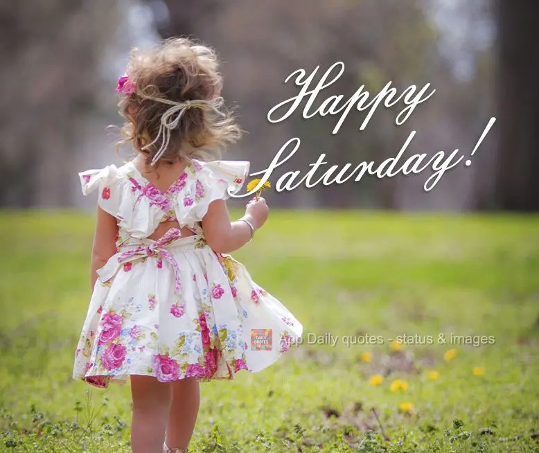 Happy Saturday!