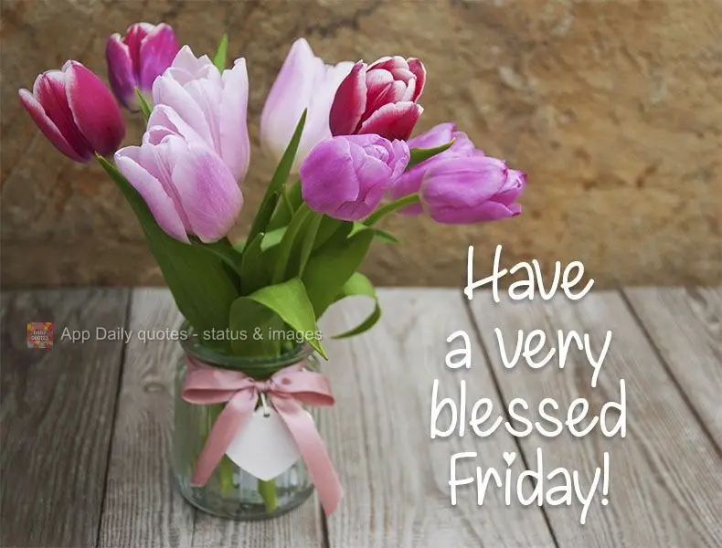 Have a very blessed Friday! 