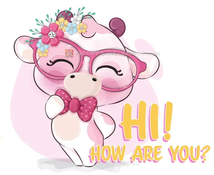 Hi! How are you?