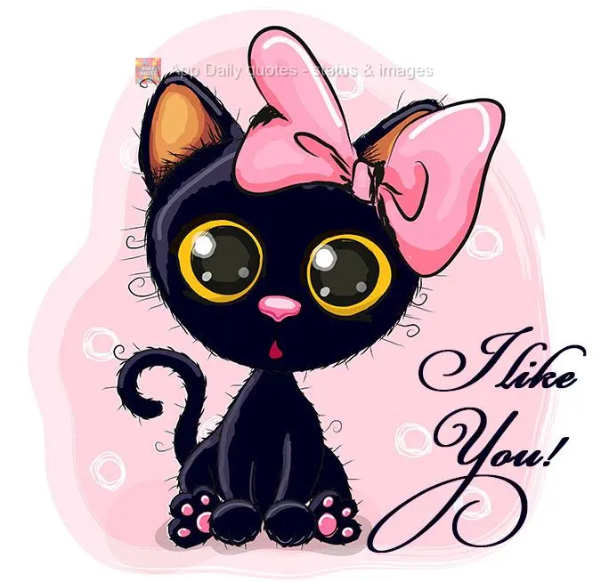 I like you!