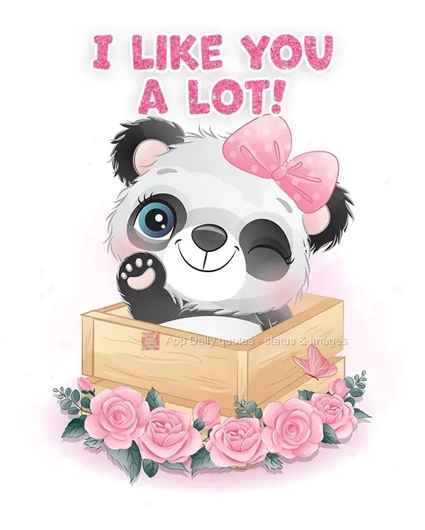 I like you a lot!