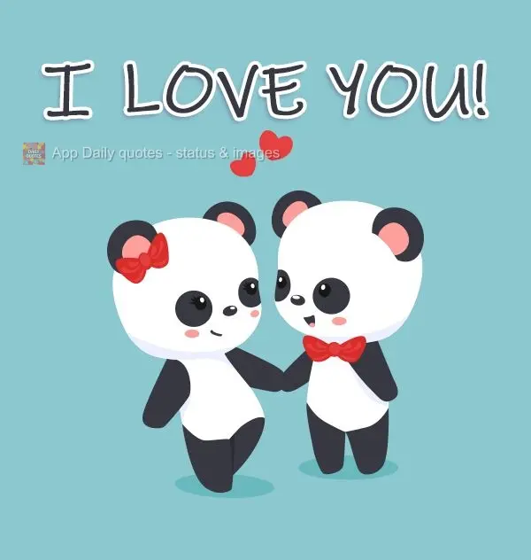 I LOVE YOU!
