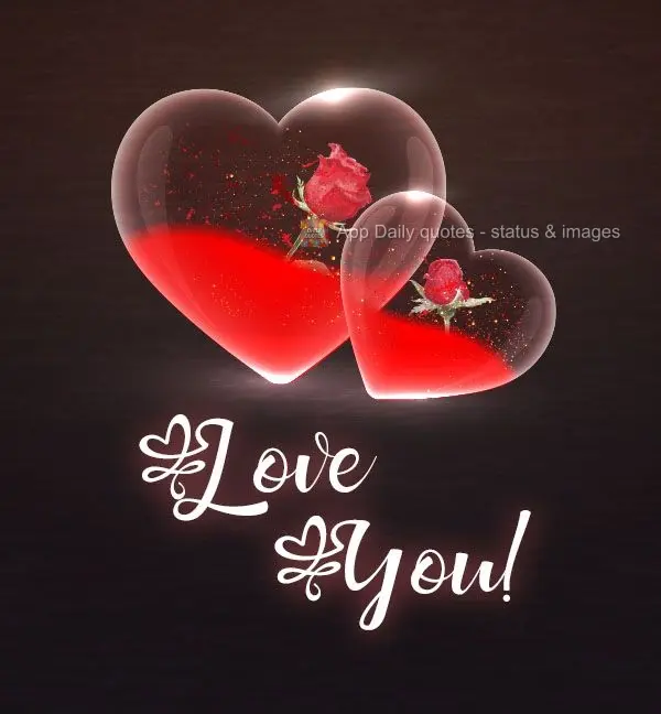 I love you!