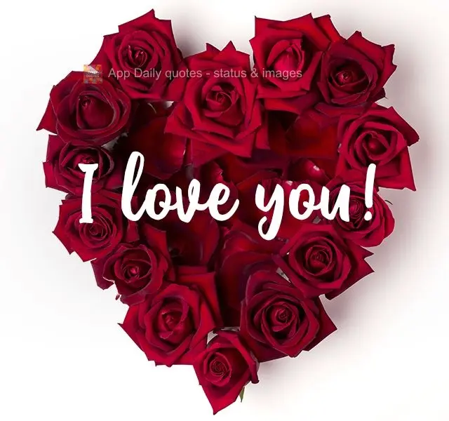 I love you!