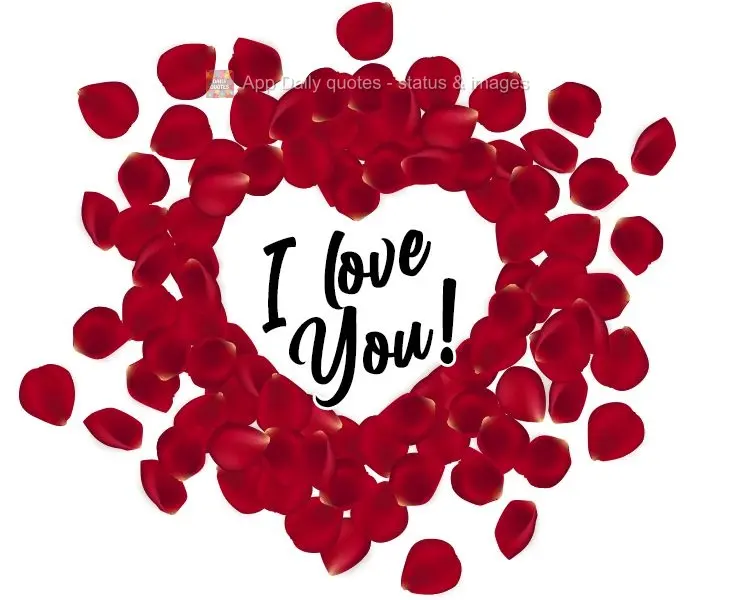 I love you!