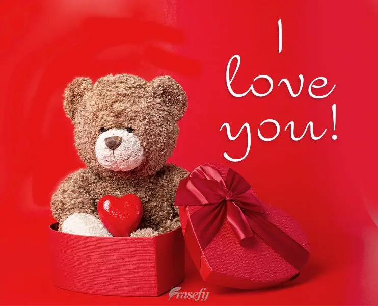 I love you!