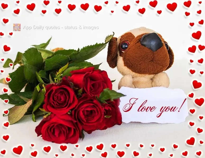 I love you!