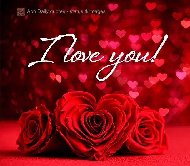 I love you!